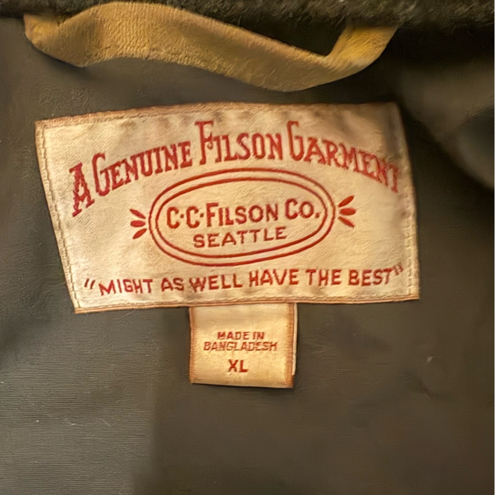Filson Tincloth journeyman work jacket - Picture 2 of 6